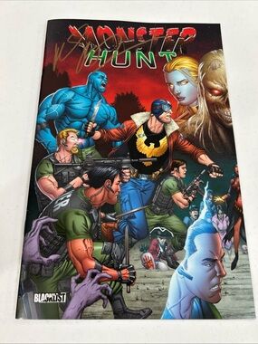 Monster Hunt Comic Book Signed New